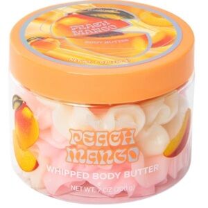 🥭🍑🥭 Peach Mango Whipped Body Butter - Orange and Pink 🥭🍑🥭 NWT 🥭🍑🥭